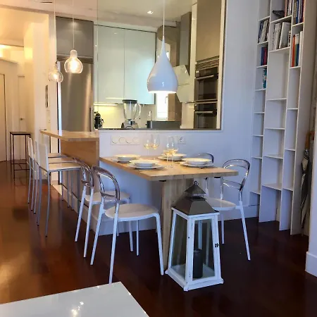 Decor En Gros Con Vistas Al Rio Апартаменты Сан-Себастьян